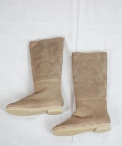 Lauren Manoogian Tall Lined Boot Burnt Umber/Hessian