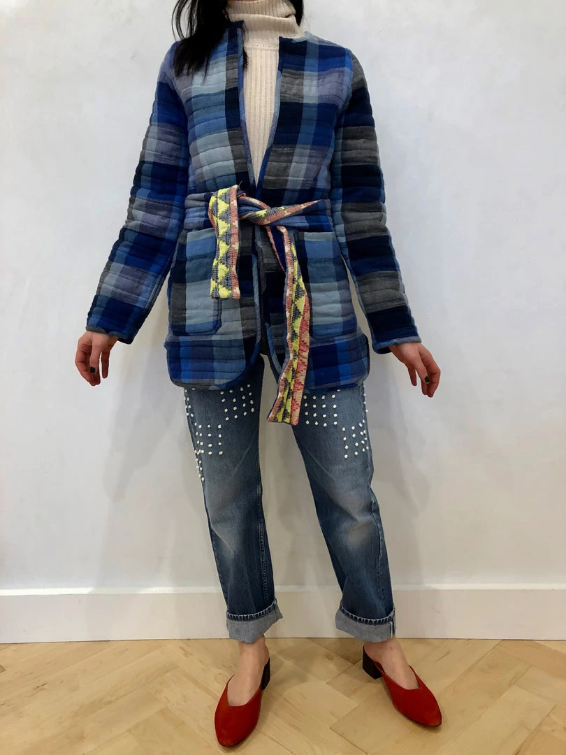 Ace & Jig Outerwear Quilted Coat Marine 4 Ace & Jig Outerwear Quilted Coat Marine