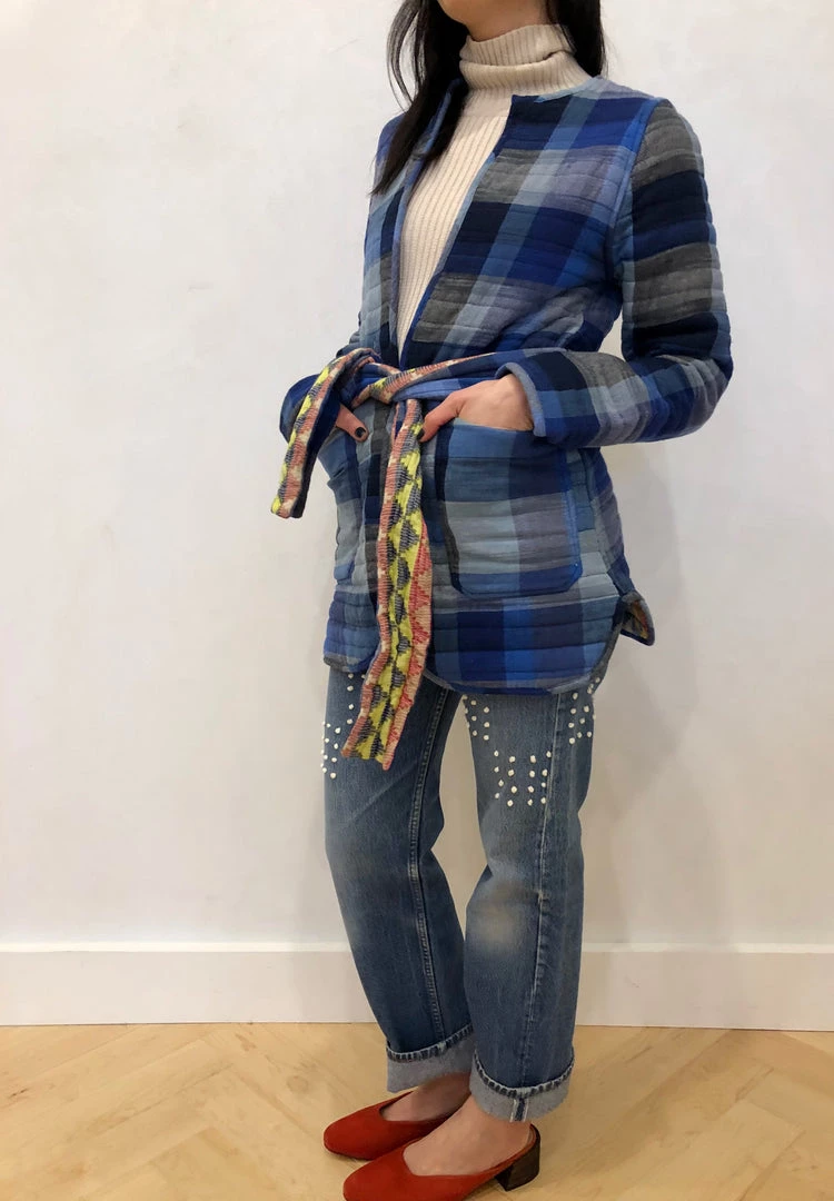 Ace & Jig Outerwear Quilted Coat Marine 3 Ace & Jig Outerwear Quilted Coat Marine