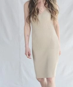 Rodebjer New Arrivals Candace Dress Warm Sand