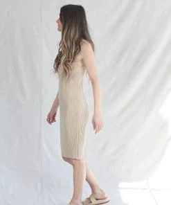 Rodebjer New Arrivals Candace Dress Warm Sand