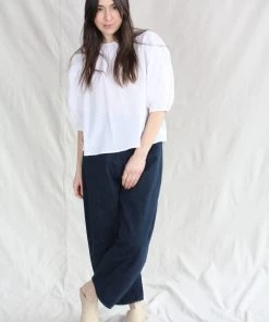 Natalie Martin Kio Too White Swiss Dot Shirts And Blouses