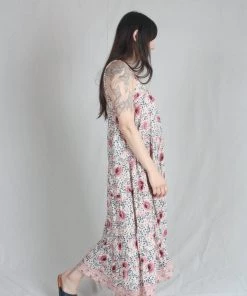 Natalie Martin Jasmine Dress Vintage Flowers Cream