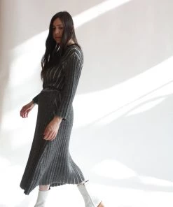 First Rite Sweaters Tulip Sweater Black