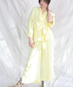 Rodebjer Sigrid Twill Pant Sun Ray New Arrivals