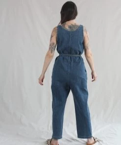 Rachel Comey Twiss Jumpsuit Light Wash Denim