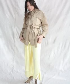 Rodebjer New Arrivals Luci Nylon Jacket Smoky Taupe