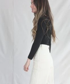 Rodebjer Gardenia Bodysuit Black