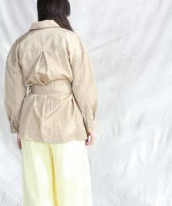 Rodebjer New Arrivals Luci Nylon Jacket Smoky Taupe 11 Rodebjer New Arrivals Luci Nylon Jacket Smoky Taupe