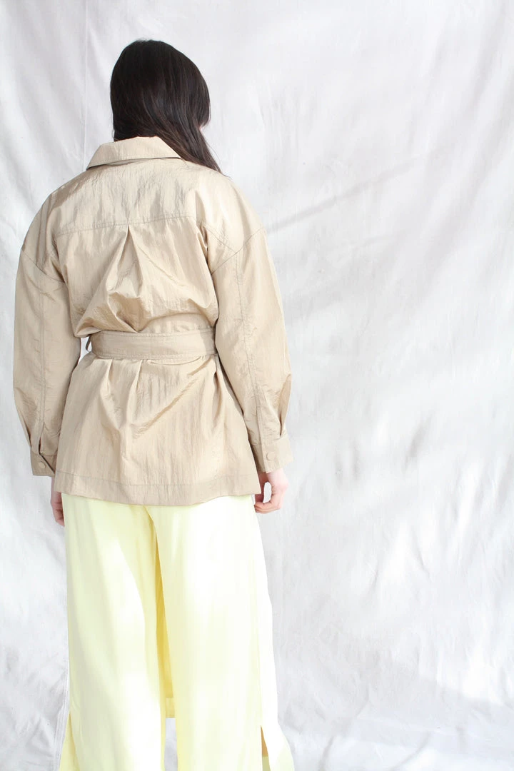 Rodebjer New Arrivals Luci Nylon Jacket Smoky Taupe 7 Rodebjer New Arrivals Luci Nylon Jacket Smoky Taupe