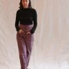 Caron Callahan Emily Pant Mulberry Canvas Pants