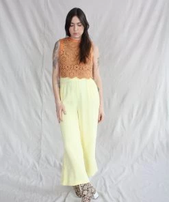 Rodebjer New Arrivals Aster Top Warm Sand