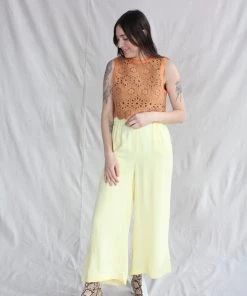 Rodebjer New Arrivals Aster Top Warm Sand