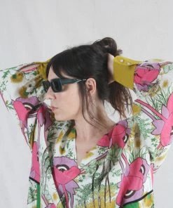 Carla Colour Kenzie Sunglasses Moss