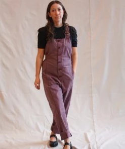 Caron Callahan Bria Jumpsuit Mulberry Canvas Sale