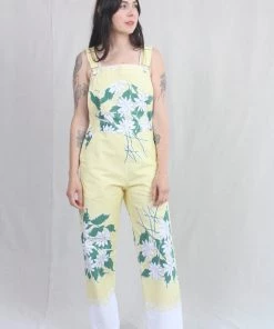Carleen Dawn Overalls Yellow Daises
