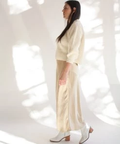 Shaina Mote Skirts Naropa Skirt Champagne