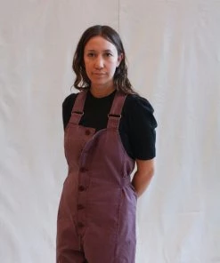 Caron Callahan Bria Jumpsuit Mulberry Canvas Sale