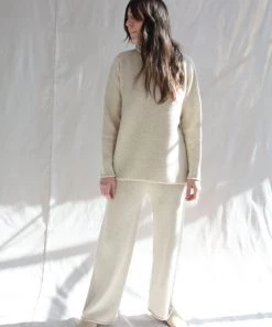 Lauren Manoogian New Miter Pants Ecru