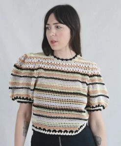 Ulla Johnson Irene Pullover Honey Sweaters