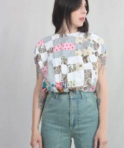 Carleen Cloud Top Vintage Quilt