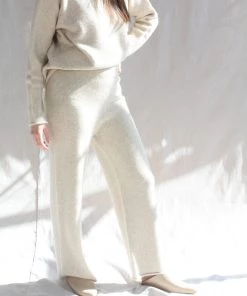 Lauren Manoogian New Miter Pants Ecru