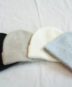 Micaela Greg Accessories Rib Hat Cream