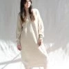 Lauren Manoogian Sale Suri V Neck Dress Beige