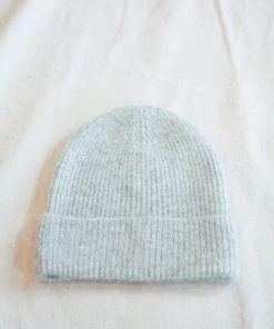 Micaela Greg Accessories Rib Hat Heather Grey