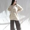Lauren Manoogian Sweaters Suri Button Cardigan