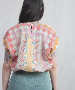 Carleen Cloud Top Vintage Quilt