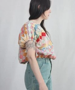 Carleen Cloud Top Vintage Quilt