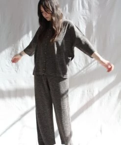 Lauren Manoogian Shirts And Blouses Big Shirt Blackened Flax