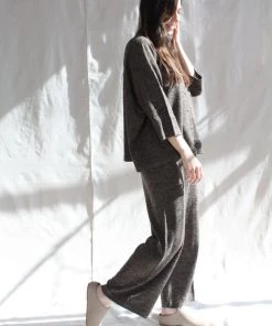 Lauren Manoogian Facil Pant Blackened Flax Pants