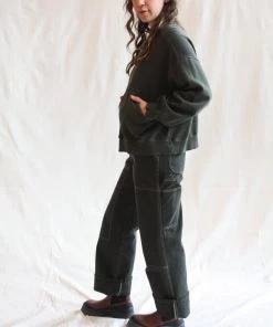 No.6 Smith Sweatshirt Olive Sale