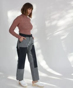 Nomia Painter Pant Indigo/White Pants