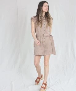 Ulla Johnson Briar Romper Urchin New Arrivals