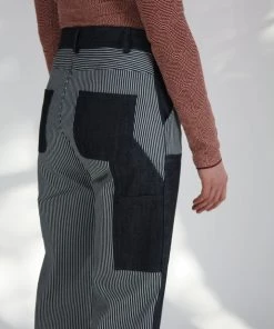 Nomia Painter Pant Indigo/White Pants