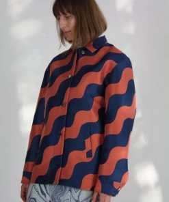 Nomia Jackets Chore Jacket Rust/Navy