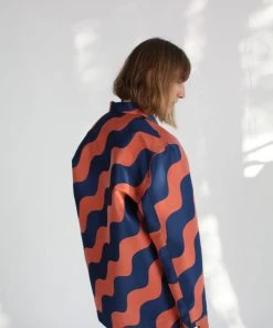 Nomia Jackets Chore Jacket Rust/Navy