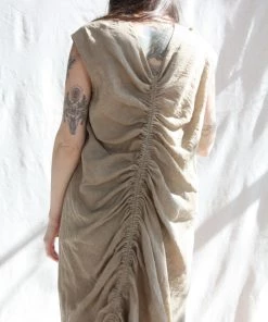 Lauren Manoogian Ruche Dress Terre New Arrivals