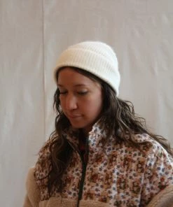 Micaela Greg Accessories Rib Hat Cream