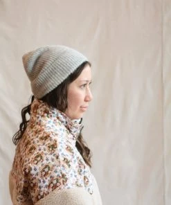 Micaela Greg Accessories Rib Hat Heather Grey