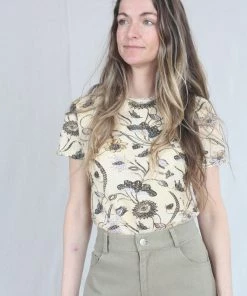 Ulla Johnson New Arrivals Estelle T Shirt Lemonbalm