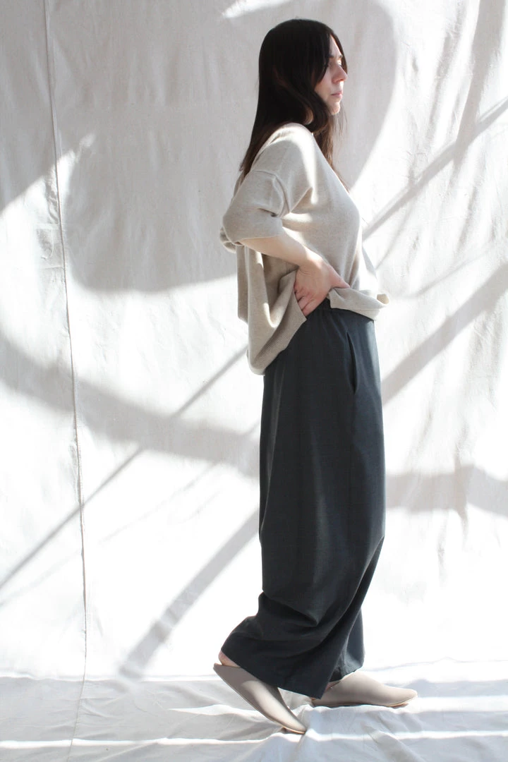 Cordera Pants Tailoring Harem Pant Grey 6 Cordera Pants Tailoring Harem Pant Grey