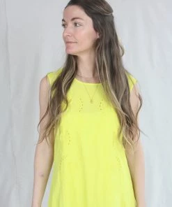 Rachel Comey New Arrivals Vallejo Dress Citron