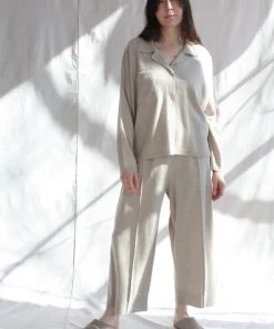 Cordera Cashmere Pants Oatmeal