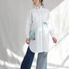 Carleen Patchwork Roadtrip Shirtdress White Dresses