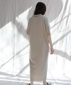 Cordera Dresses Cashmere Dress Oatmeal