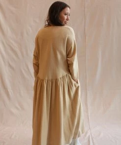 Black Crane Tradi Dress Natural Dresses